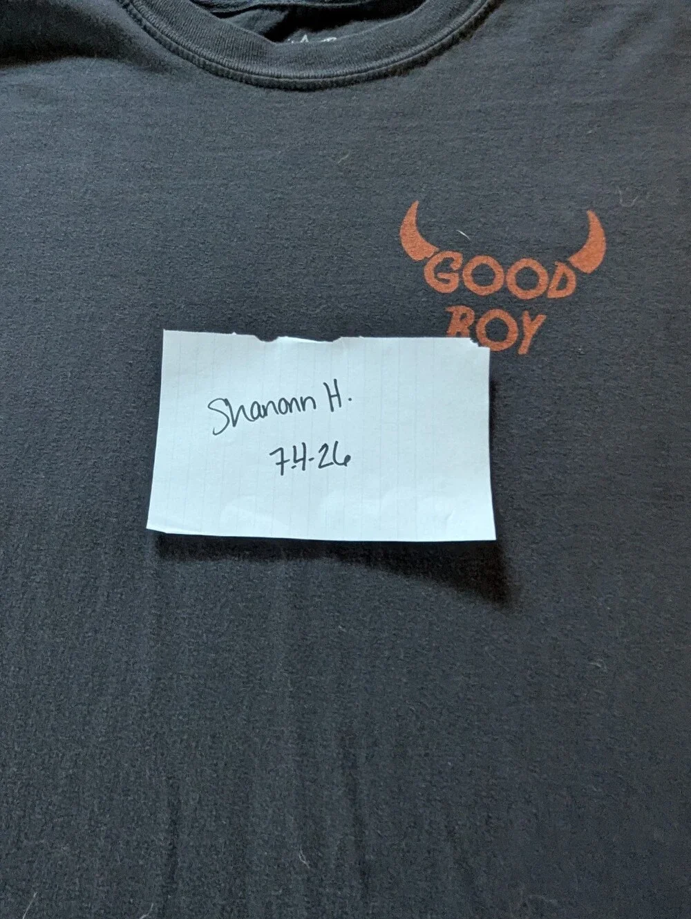 Girrlscout Good Boy Halloween Tee - Picture 3 of 5